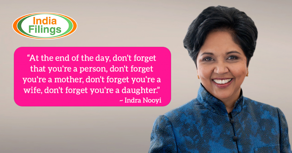 Indra Nooyi Quote on Women Empowerment