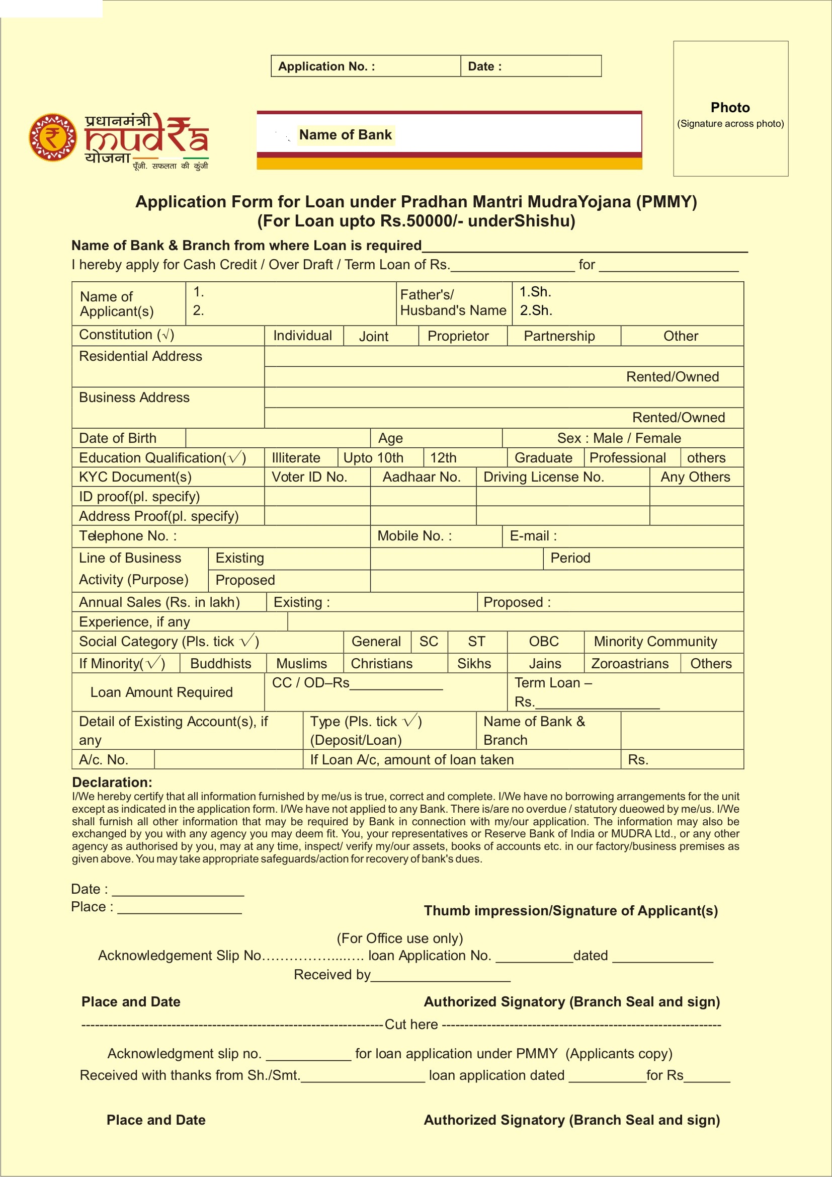 Sbi Saving Account Opening Form Filling Sample Pdf 2020