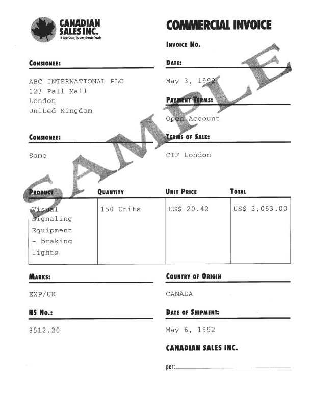 Sample-Commercial-Invoice