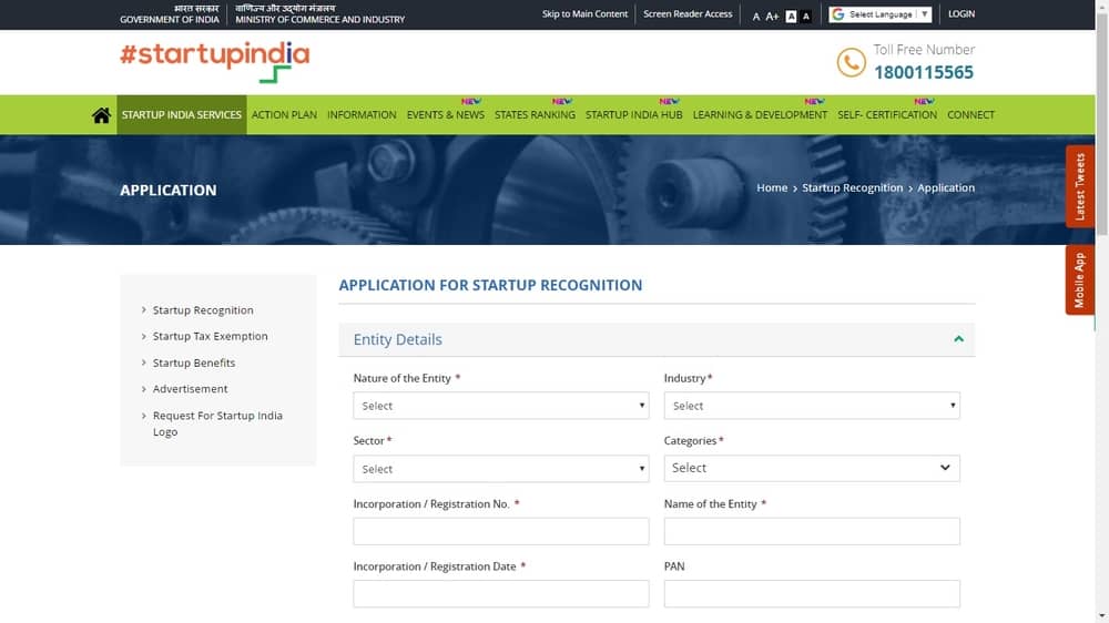 Startup India Scheme 2020: Online Registration, Eligibility,  Action Plan PDF