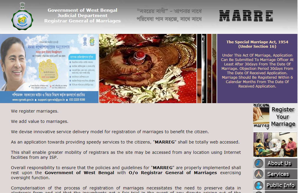 Marriage-Registration-in-West-Bengal-Home-Page