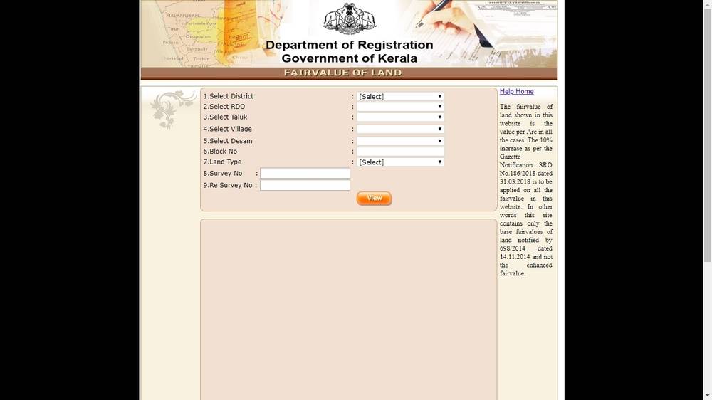 Kerala Land Valuation Certificate Application Procedure IndiaFilings