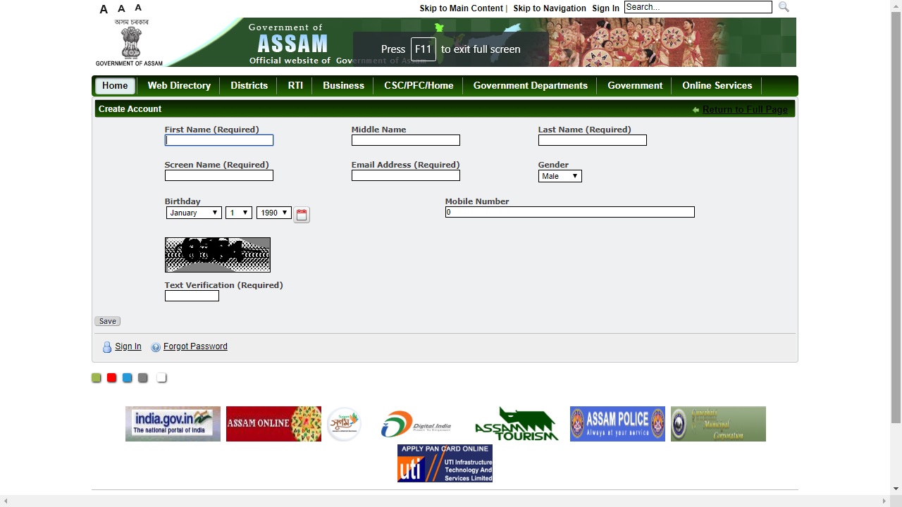Image 3 Assam Non - Encumbrance Certificate