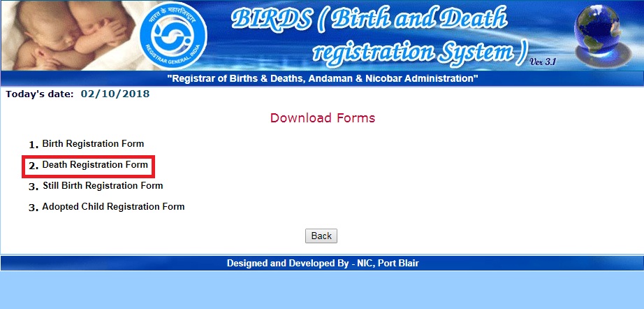 Andaman-and-Nicobar-Death-Certificate-Registration-Form