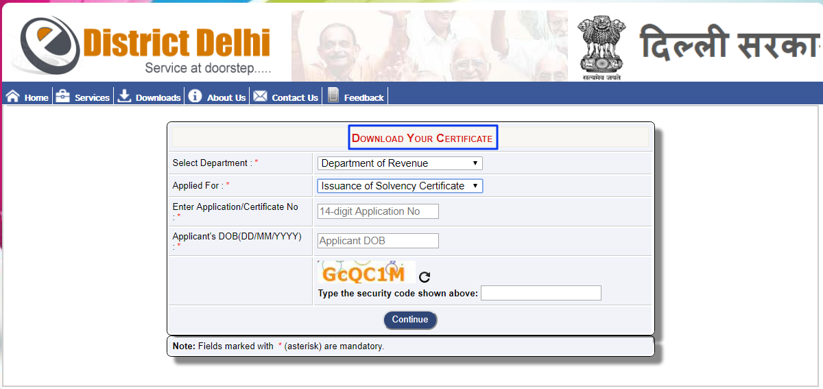 Delhi-Solvency-Certificate-Download