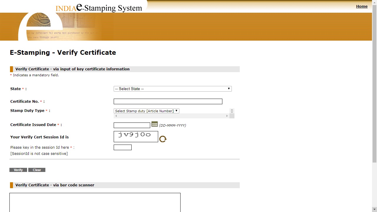 Image 2 Punjab e-Stamping Certificate 