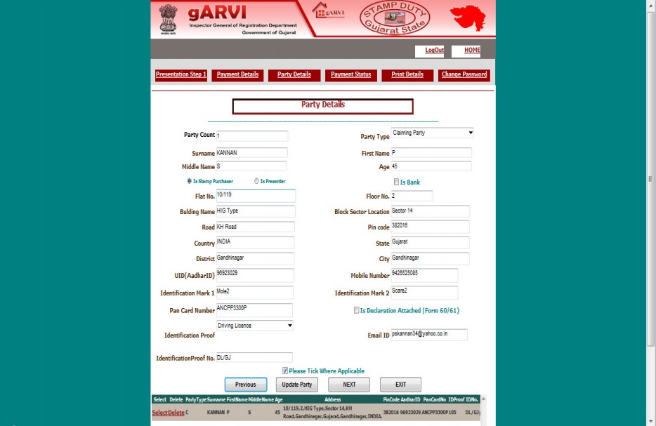 Image 8 Gujarat Property Registration
