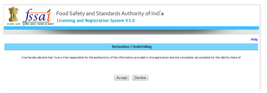 Step 17 - Kerala FSSAI Licensing and Registration