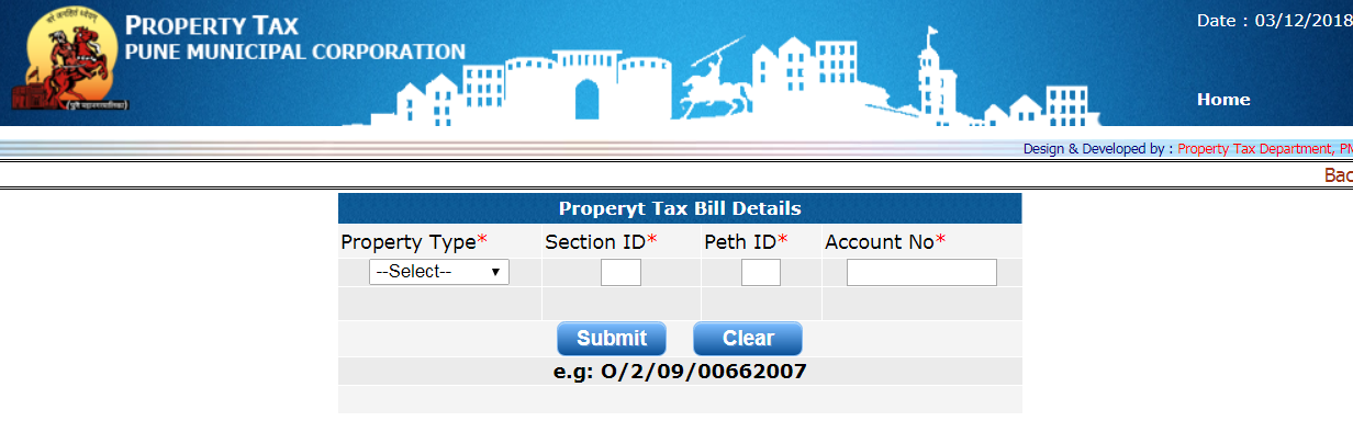 Step 12 - Pune Property Tax