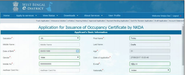 West Bengal Occupancy Certificate- Image 5