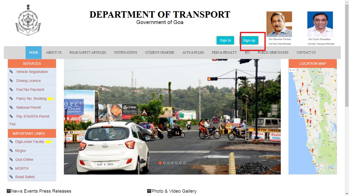 Image 1 Goa Vehicle Tax