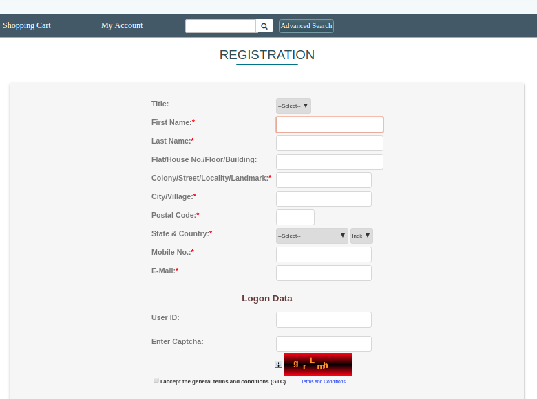 Registration-Page