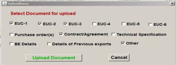 Export-of-SCOMET-Items - Upload-Document
