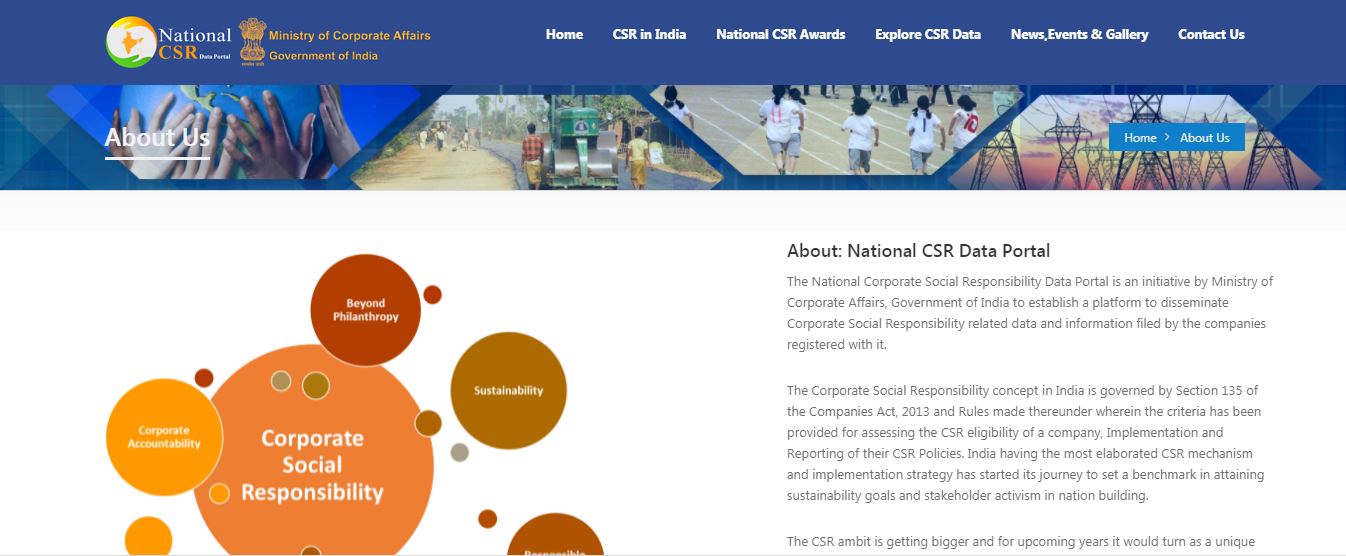 MCA Clarification on CSR funds for COVID–19 - National CSR Data Portal