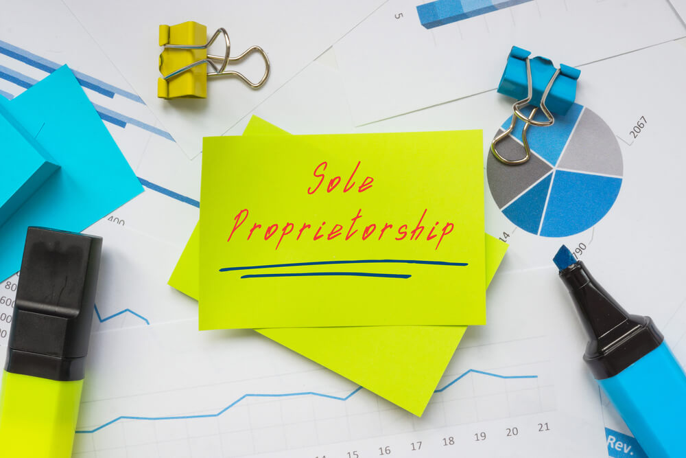 What are the types of proprietorship