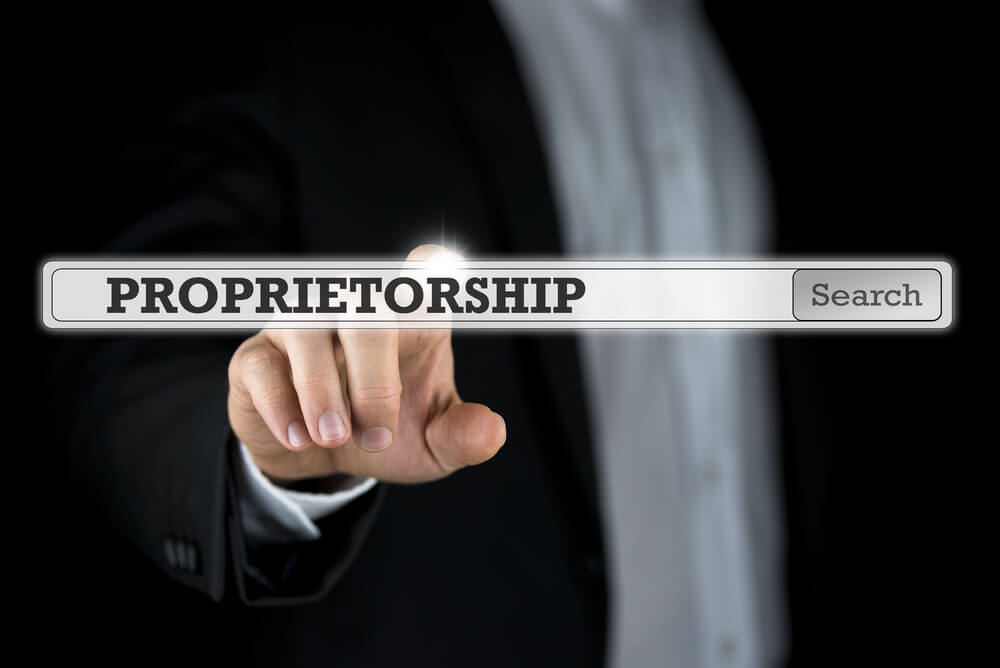 What is the difference between a proprietorship and a firm