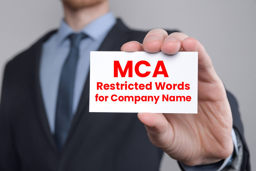 MCA Restricted Words